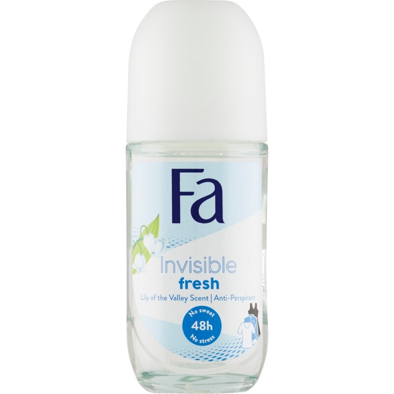 fa Golyós izzadásgátló Invisible Fresh 48H Protection Lily of the