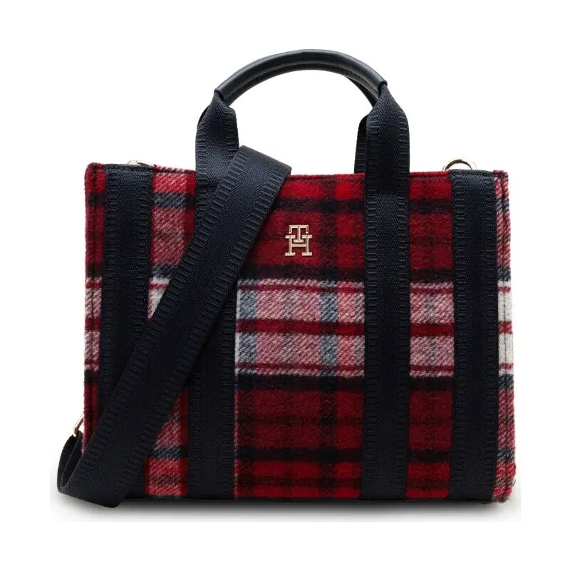 Tommy Hilfiger Bőrönd TH IDENTITY SMALL TOTE CHECK GLAMI hu