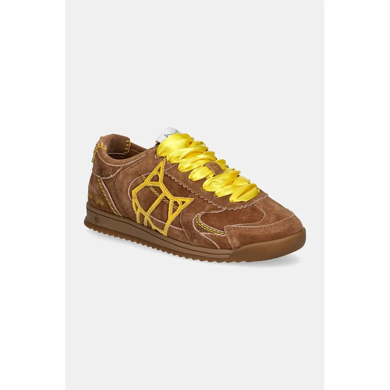 Naked Wolfe velúr sportcipő Exposure bézs Exposure Suede Tan GLAMI hu