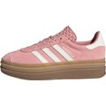 ADIDAS ORIGINALS Rövid szárú sportcipők 'Gazelle Bold' rózsaszín / fehér