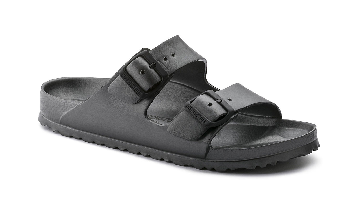 Birkenstock Arizona EVA Metallic Anthracite W Narrow Fit Nők - Szandálok Birkenstock - Fekete - 1001498-3.5