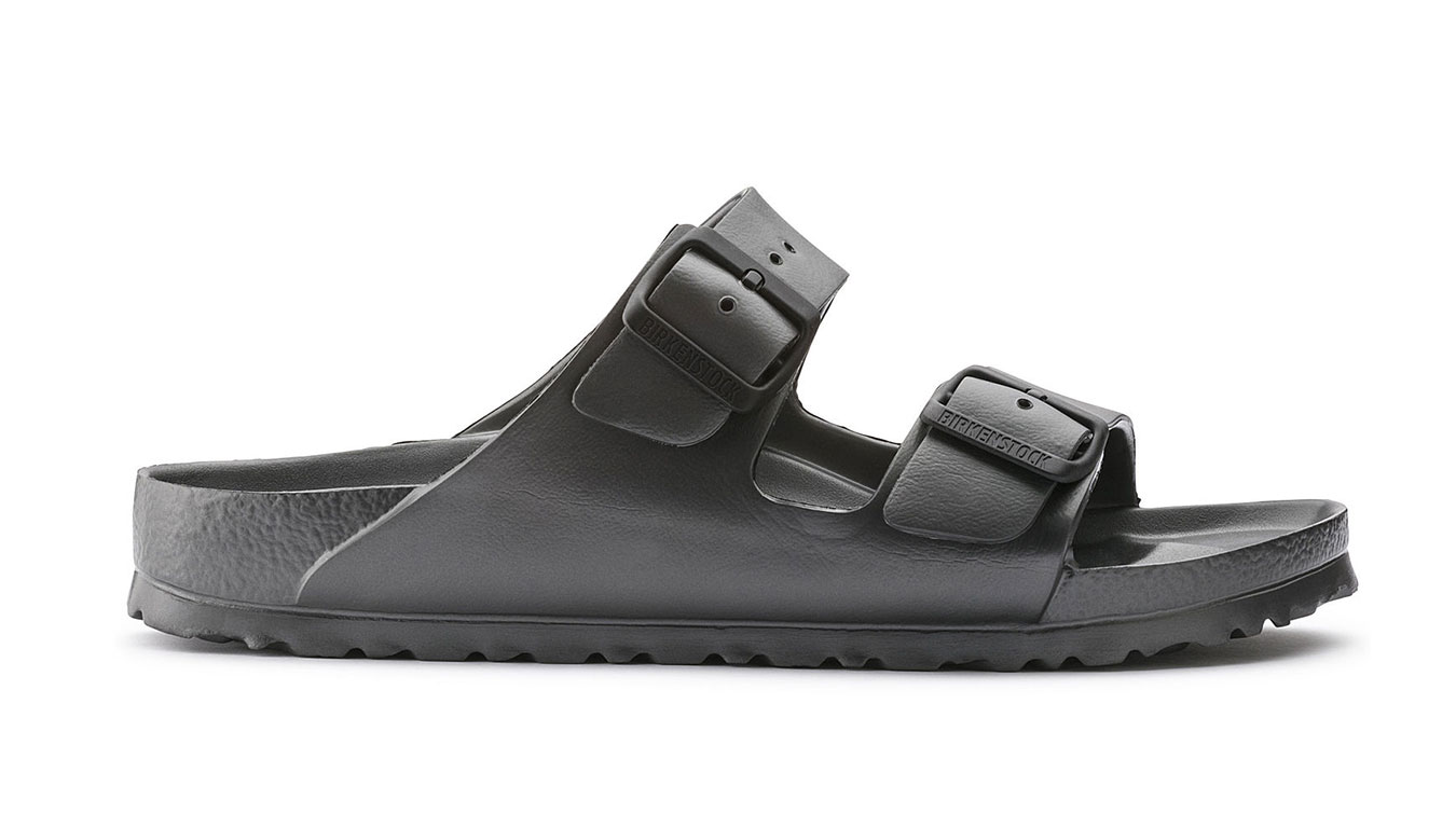 Birkenstock Arizona EVA Metallic Anthracite W Narrow Fit Nők - Szandálok Birkenstock - Fekete - 1001498-3.5