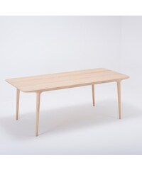 Amarillo fehér fa bővíthető étkezőasztal, 180 x 76 cm Amarillo fehér fa bővíthető étkezőasztal, 180 x 76 cm