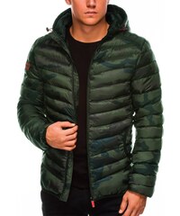 Férfi dzsekik és kabátok Ombre clothing | 240 darab GLAMI.hu Ombre Clothing Neon zöld steppelt dzseki C371 GLAMI.hu