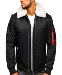 urban classics pilot bomber jacket