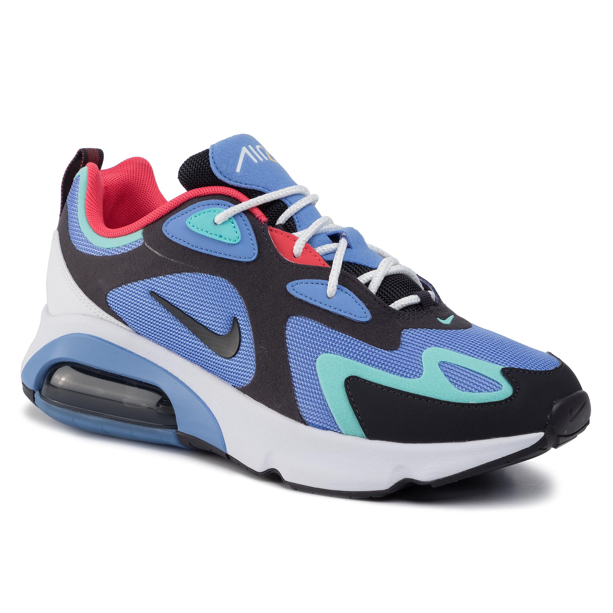Cipő NIKE Air Max 200 AQ2568 401 Royal PulseOil Grey Cipő NIKE Air Max 200 AQ2568 100 WhiteUniversity Red