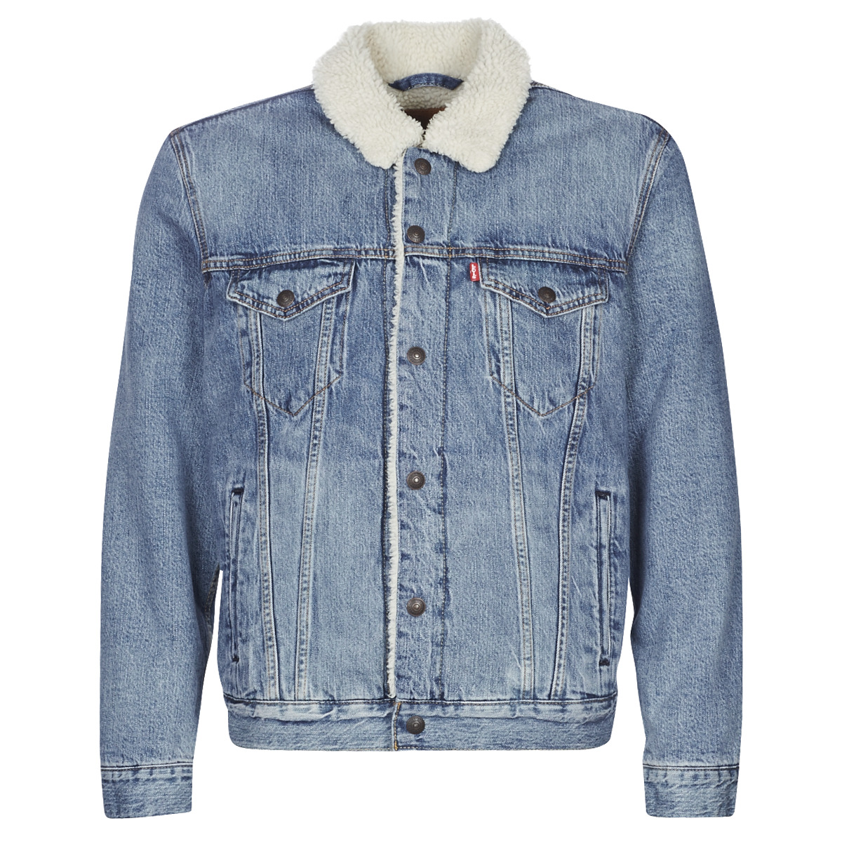 Levis TYPE 3 SHERPA TRUCKER GLAMI.hu Vásárlás: Levi's Átmeneti dzseki 'TYPE 3 SHERPA TRUCKER