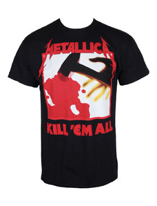 Metál póló férfi Metallica - Kill 'Em All - ROCK OFF - RTMTL(NEW)TSBKIL METTS02MB