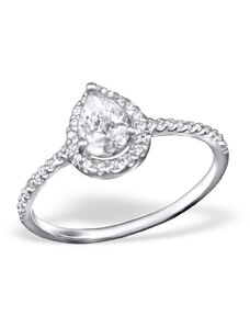 Kesi Silver Engagement Ring Luxury Princes IV