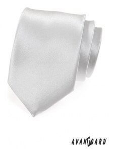 Avantgard Fehér fényes sima nyakkendő