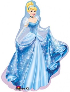 Disney Hercegnők fólia lufi 84cm