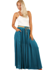 Glara Women's long skirt pockets
