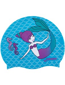 Finis mermaid silicone cap paradise kék