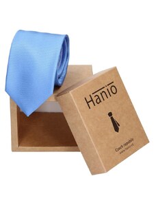 Férfi selyem nyakkendő Hanio James - kék