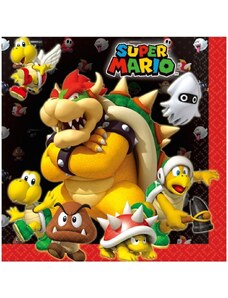 Super Mario szalvéta 20 db-os