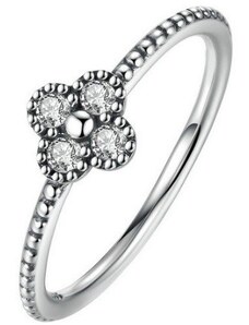 Ékszerkirály Apró virágos ezüst gyűrű, Ezüst, 6