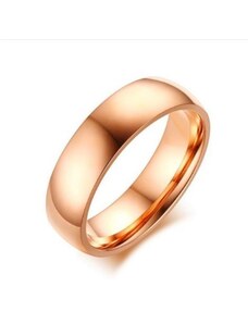 Ékszerkirály Férfi karikagyűrű, nemesacél, arany színű, 11-es méret