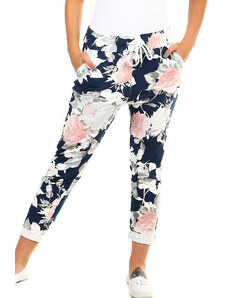 Glara Sweatpants in 7/8 length with floral print