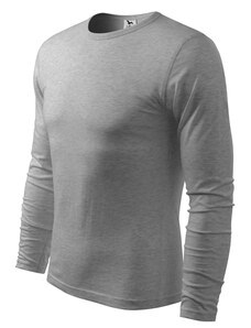 Malfini Fit-T hosszú ujjú póló, szürke, 160g/m2