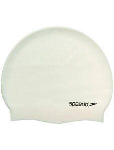 úszósapka speedo plain flat silicon cap fehér