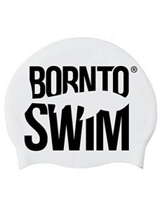 úszósapka borntoswim classic silicone fekete/fehér