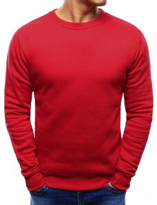 Piros kapucni nélküli basic póló bx3867