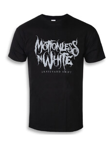 Metál póló férfi Motionless in White - Graveyard Logo - ROCK OFF - MIWTS02MB