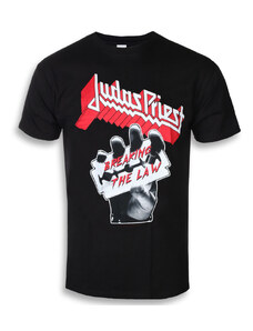 Metál póló férfi Judas Priest - Breaking The Law - ROCK OFF - JPTEE19MB