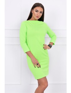 KS Sportos női ruha neon zöld színben