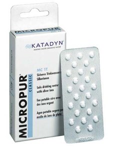 Katadyn fertőtlenítő tabletta a vízbe 100db