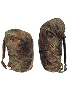 Mil-tec vízálló huzat hátizsákra 130 literig, flecktarn színű