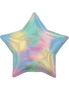 KORREKT WEB Hologrammos Pastel Fólia lufi 43 cm
