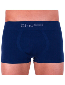 Men's Boxers Gino seamless bamboo blue