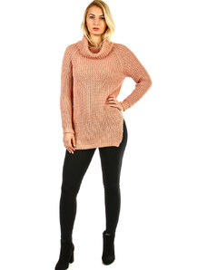 Glara Longer sweater with turtleneck