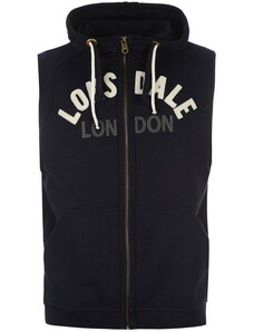 Lonsdale Box férfi kapucnis cipzáras ujjatlan pulóver