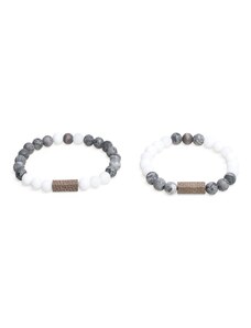 BeWooden Viame & White Couple Bracelets