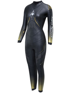 Női neoprén úszódressz aqua sphere phantom 2.0 women black/gold xl