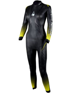 Női neoprén úszódressz aqua sphere racer 2.0 women black/yellow xl