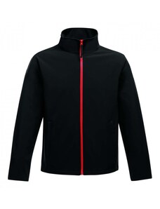 Regatta RETRA628 férfi softshell dzseki, Black/Classic Red