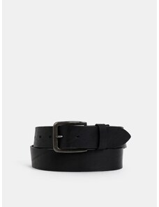 Black Leather Belt Jack & Jones Victor