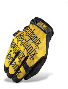 Mechanix Wear Mechanix Original sárga taktikai kesztyű fekete felirattal