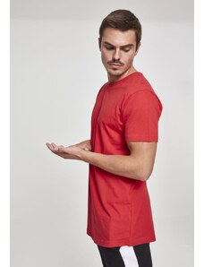 UC Men Shaped long T-shirt fiery red