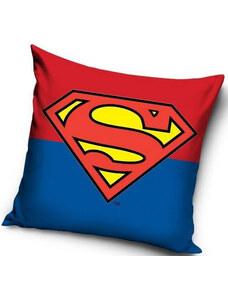 Superman párnahuzat 40x40 cm piros-kék
