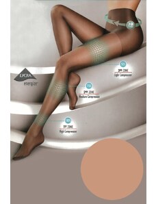 Glara One-color massage tights with lycra fiber 50 DEN