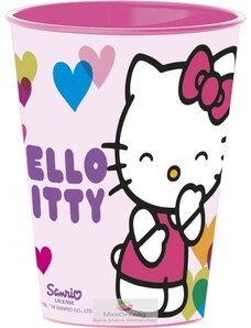 Sanrio Hello Kitty pohár, műanyag 260 ml