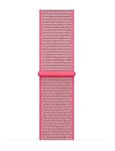 Ékszerkirály Apple watch óraszíj, nejlon, 42 mm, rózsaszín