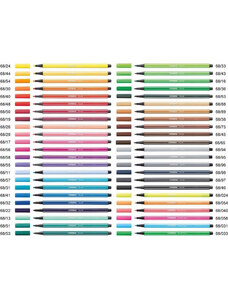 Filctoll, 1 mm, Stabilo Pen 68, vegyes színek, db