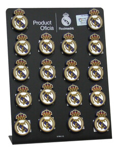 CYP Real Madrid hűtőmágnes, gumi, 2,5x4cm
