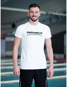 Póló swimaholic life is cool in the pool t-shirt men white xl