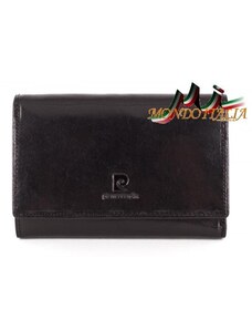 Női bőr pénztárca P076 PSP02 fekete PIERRE CARDIN